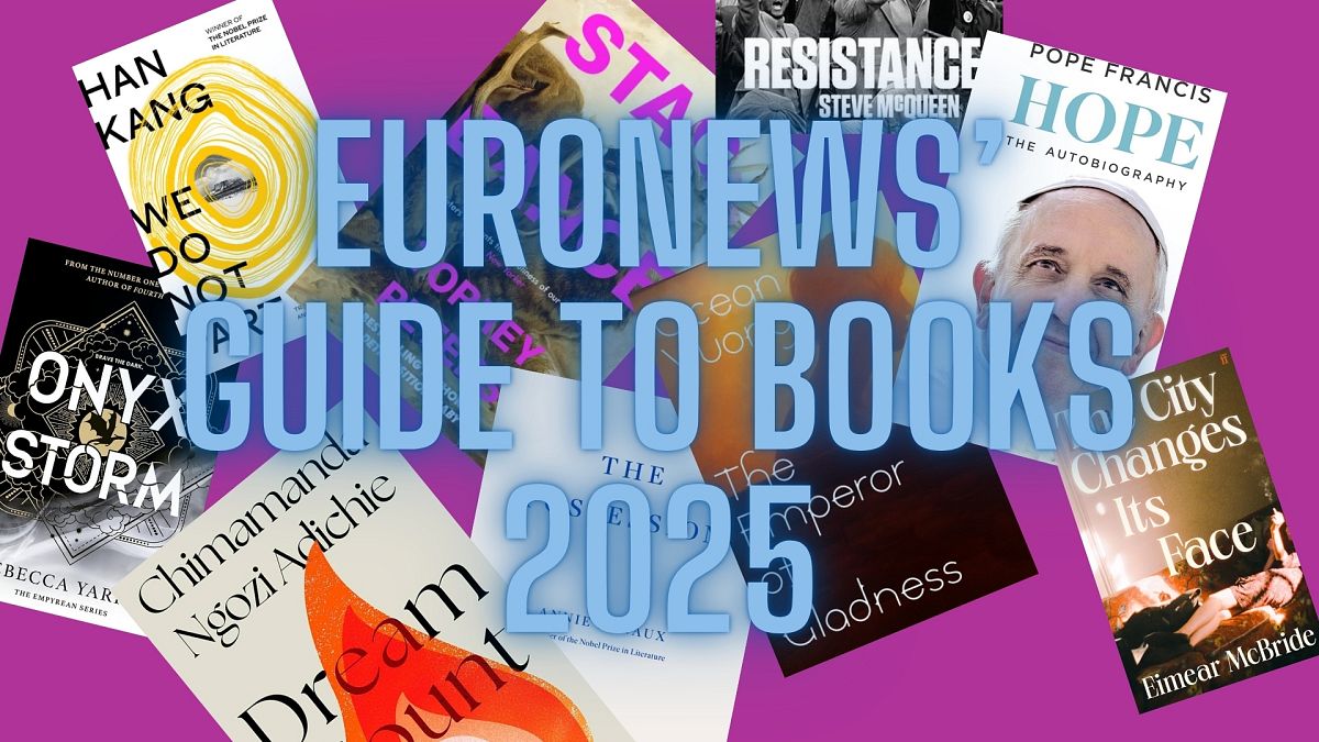 Guide d’Euronews Culture sur les livres à ne pas manquer en 2025