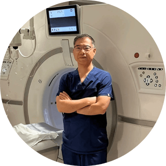 Récipiendaire de la subvention pour la santé alliée, Wei Min Shen.
