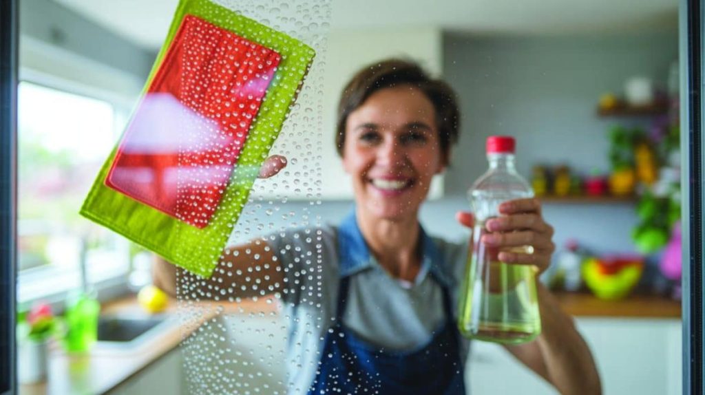 Des Vitres Éblouissantes Sans Trace : Cet Ingrédient de Cuisine Fait Débat Parmi les Experts !