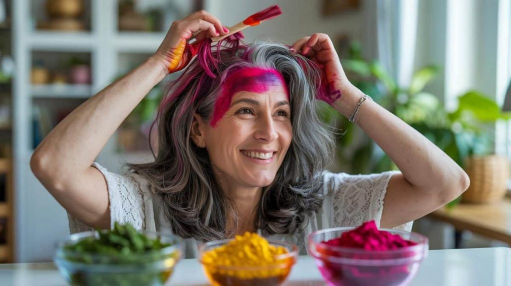 « La méthode naturelle qui masque les cheveux gris et rajeunit : une solution controversée qui suscite le débat »