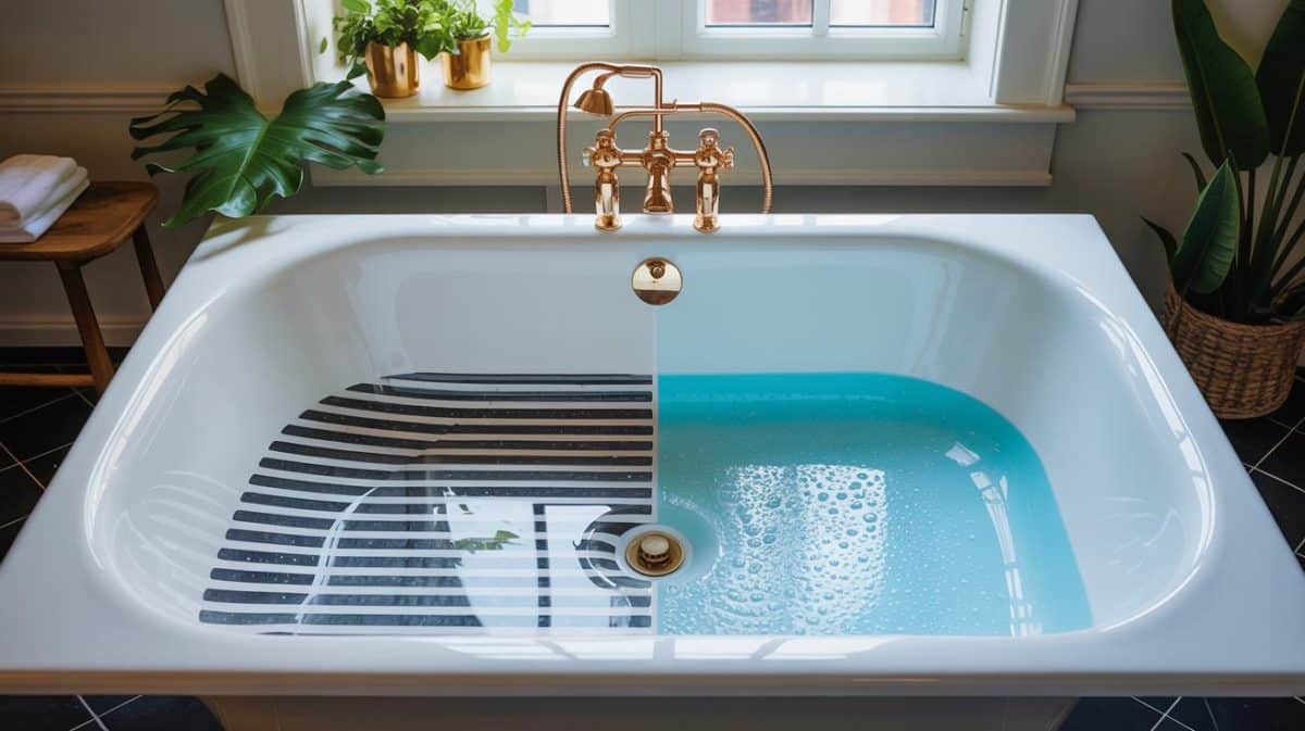 Redonnez vie à votre baignoire : la méthode approuvée par les experts pour un éclat éblouissant !