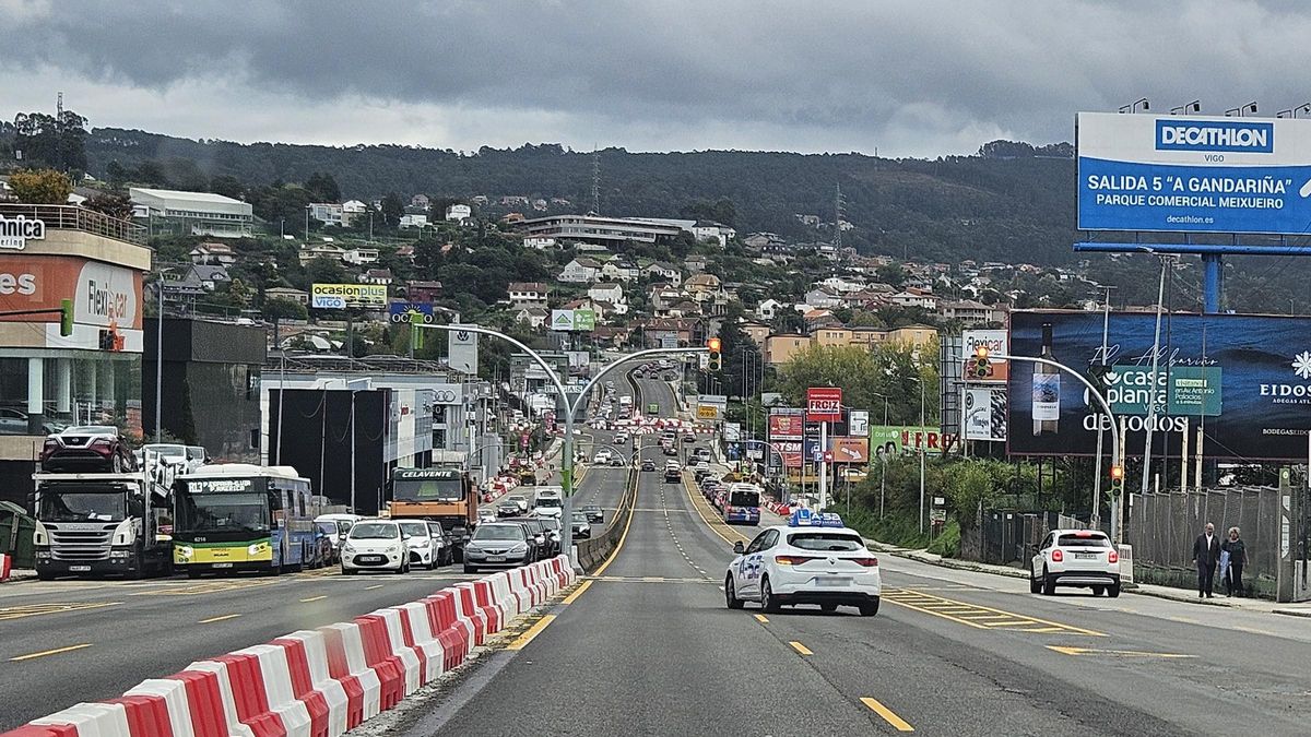 Réformes à Vigo pour fluidifier la circulation à la turbogloriette de l’Avenida de Madrid