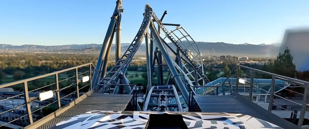 Essai en cours du grand huit Fast and Furious de Universal !