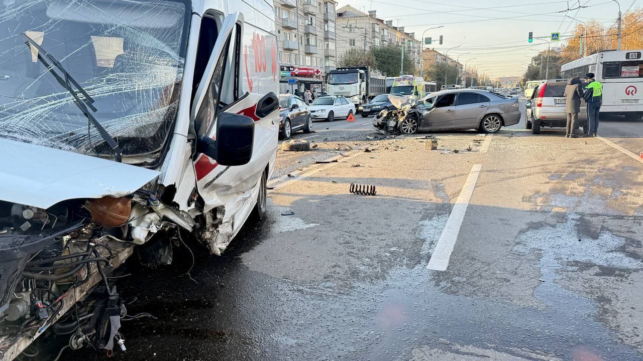 Accident avec ambulance