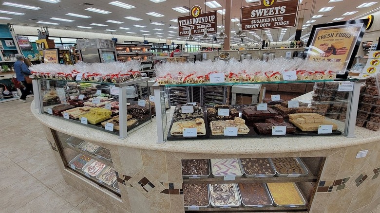 Sélection de fudge Buc-ee's