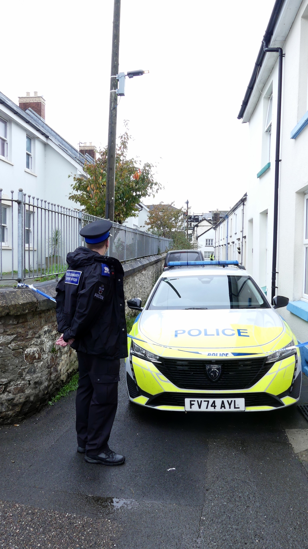 Présence policière à Bideford
