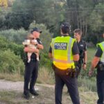 Bébé miraculé après un accident sur la route de Son Servera à Sant Llorenç