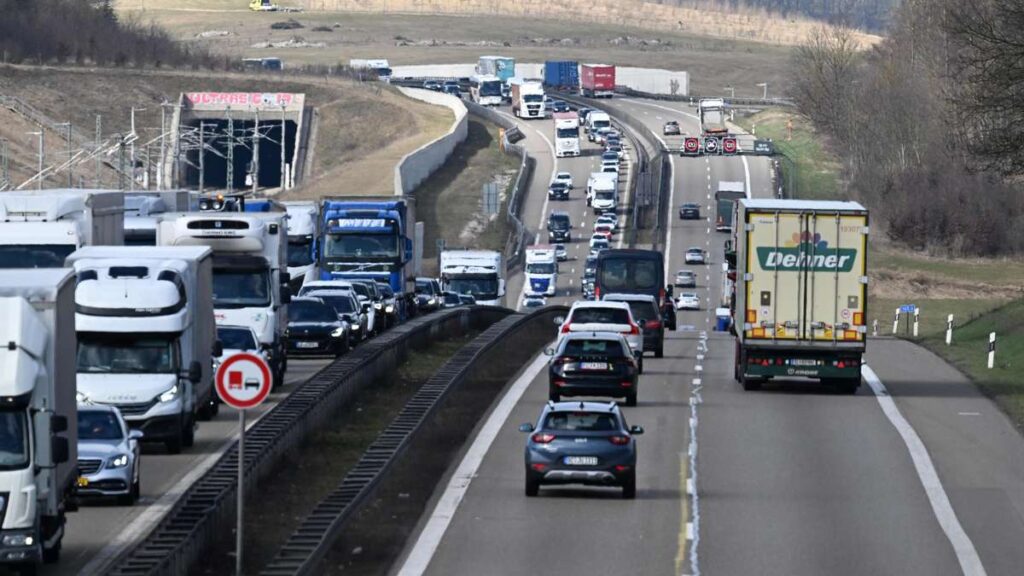 Route essentielle vers Munich fermée plusieurs jours