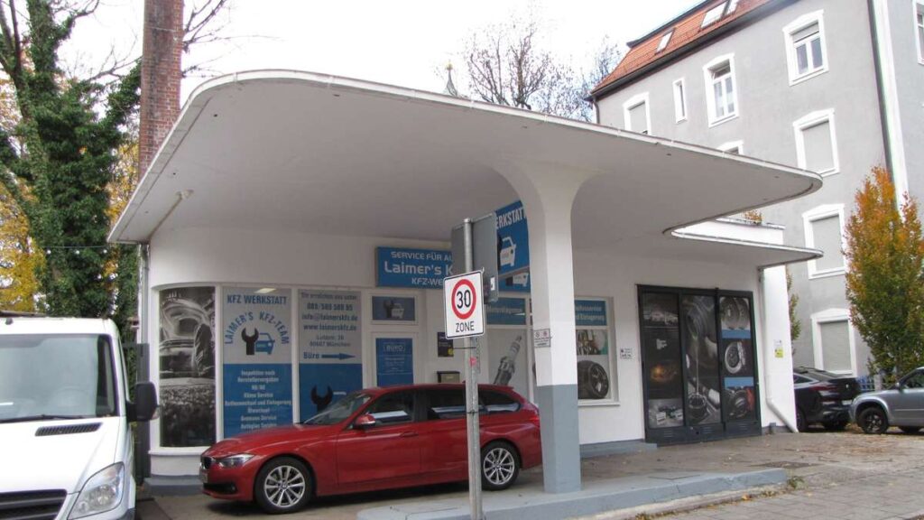 Protection patrimoniale pour la plus ancienne station-service de Bavière à Munich Laim