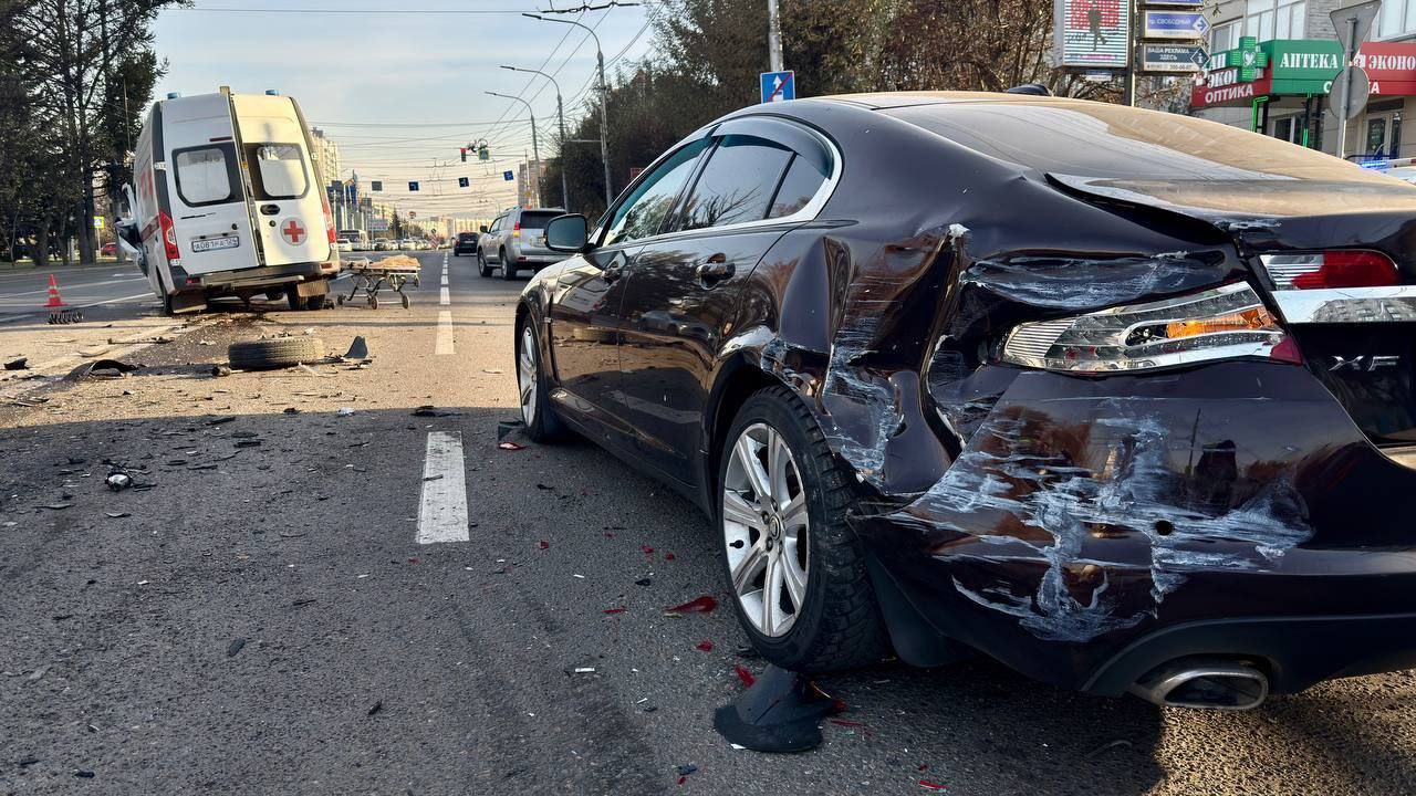 Accident avec ambulance