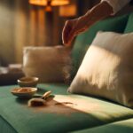Adieu les taches sur les coussins : découvrez cette méthode naturelle et sans lavage pour les éliminer !