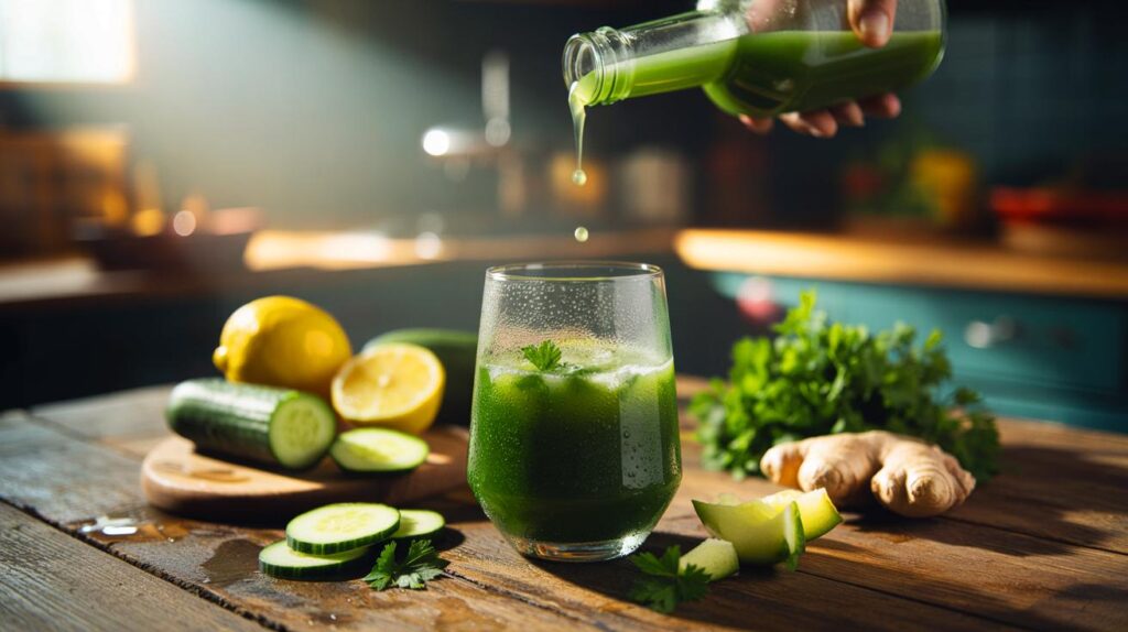 Découvrez ce jus maison qui brûle les graisses sans effort diététique !