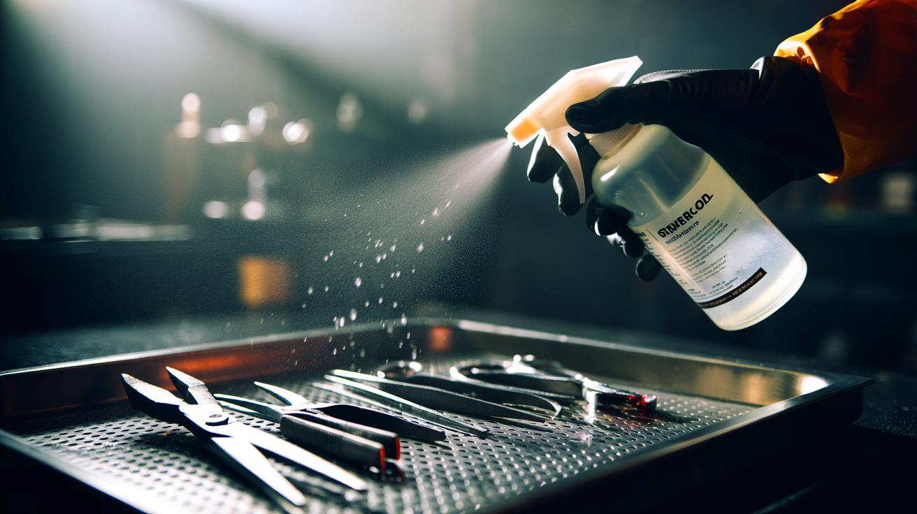 Découvrez ce liquide révolutionnaire qui remplace les stérilisateurs encombrants pour une désinfection instantanée de vos outils !