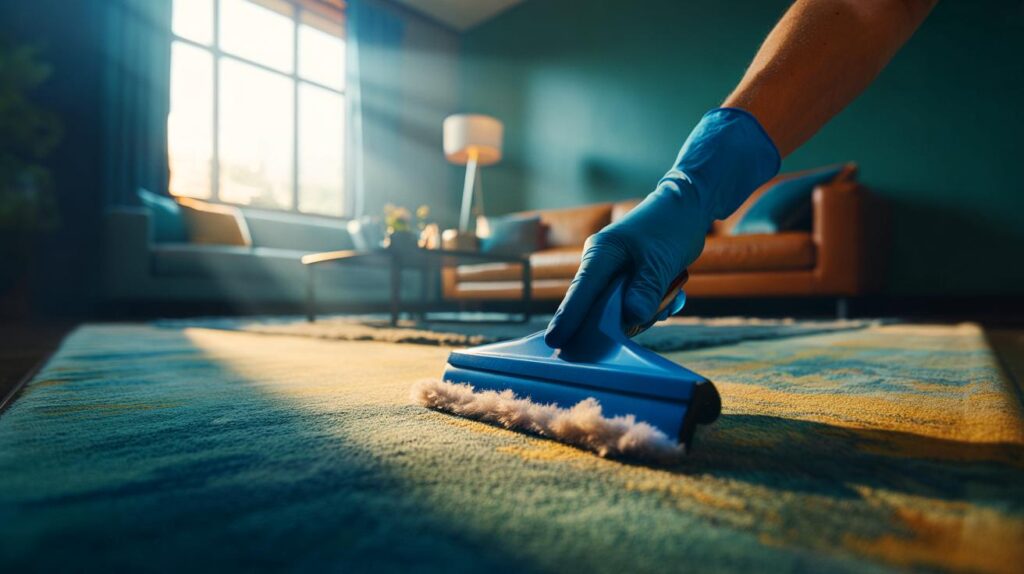Découvrez cette astuce révolutionnaire qui élimine la poussière des tapis en un rien de temps, sans aspirateur !