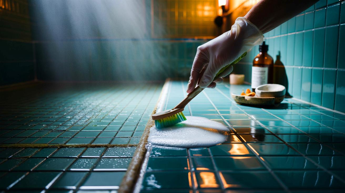 Découvrez cette astuce surprenante pour des joints de salle de bain impeccables, sans vinaigre blanc !