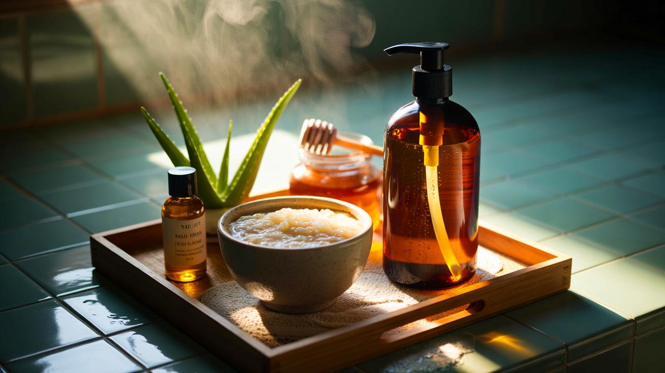Découvrez cette solution naturelle qui surpasse le gel douche en hydratation et apaisement de la peau !