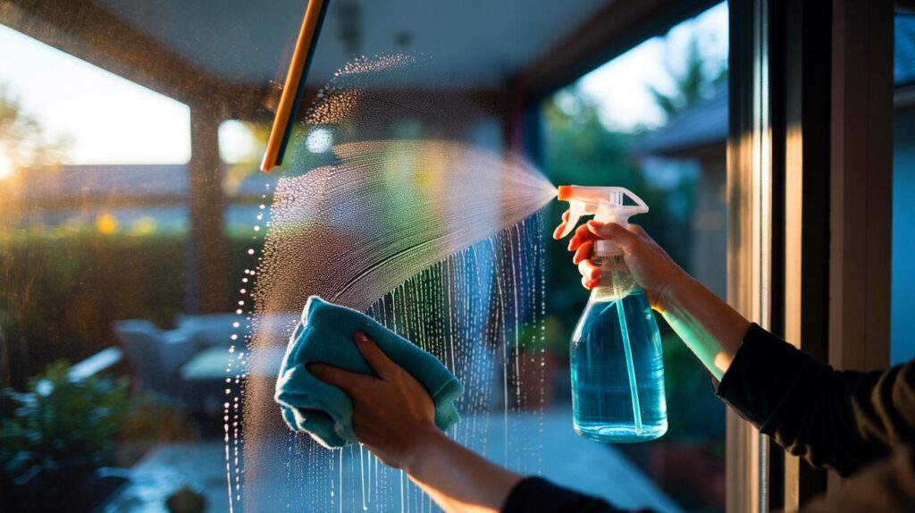 Découvrez la méthode incontournable des ménagères pour des vitres impeccables !