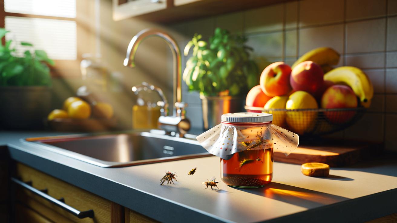 Dites adieu aux mouches en cuisine grâce à cette astuce naturelle infaillible !