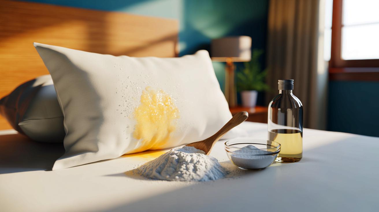 Dites adieu aux oreillers jaunes grâce à cette astuce naturelle révolutionnaire !