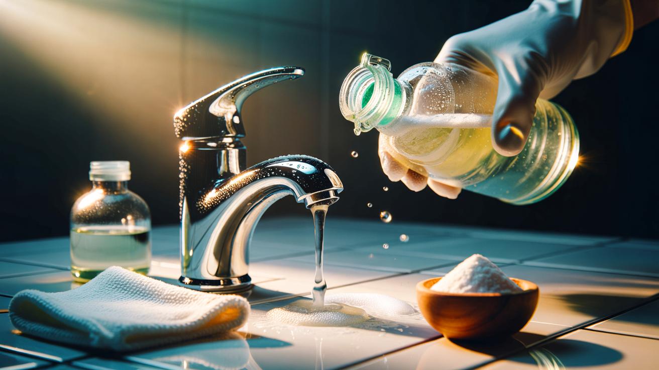 Dites adieu aux taches de calcaire sur vos robinets avec cette astuce de grand-mère infaillible !