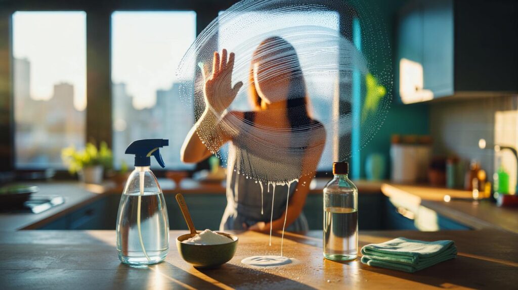 Les femmes au foyer en raffolent : ce mélange naturel promet des vitres étincelantes et sans traces !