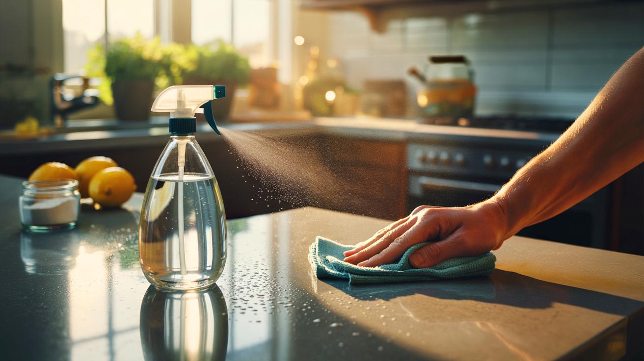 Libérez votre cuisine : découvrez ce mélange maison révolutionnaire pour un nettoyage éclatant !