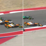 Accident McLaren au premier virage : les deux pilotes sortent du sprint