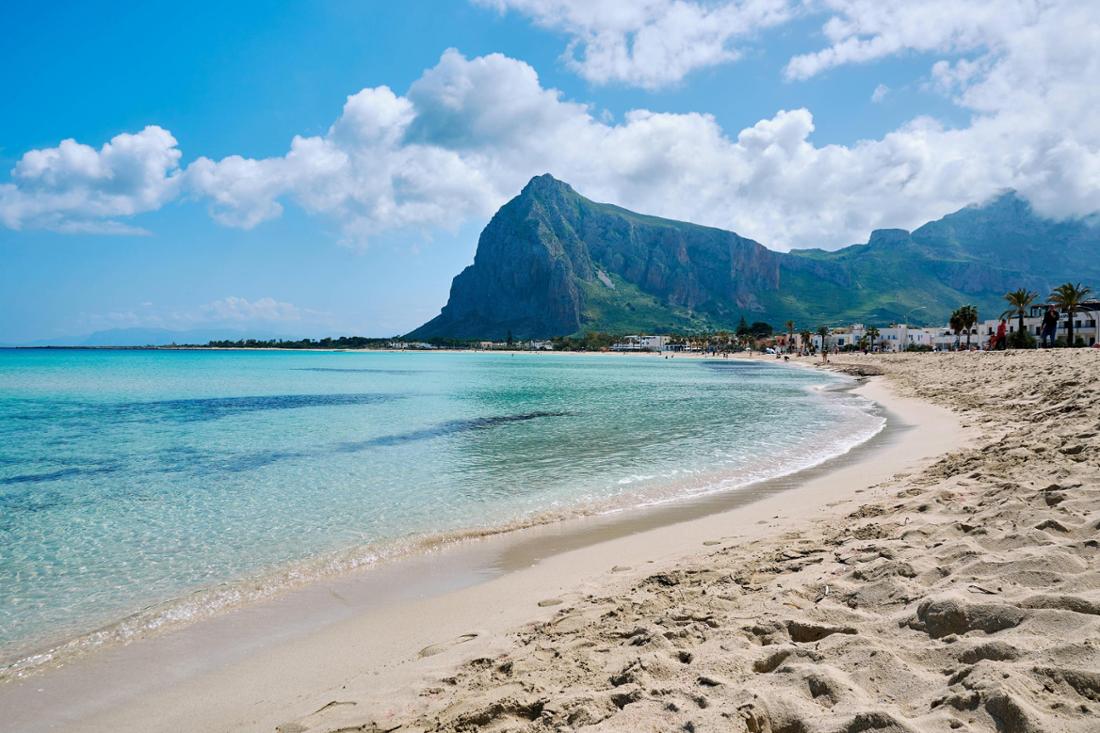Plage de San Vito Lo Capo, Sicile, Italie
