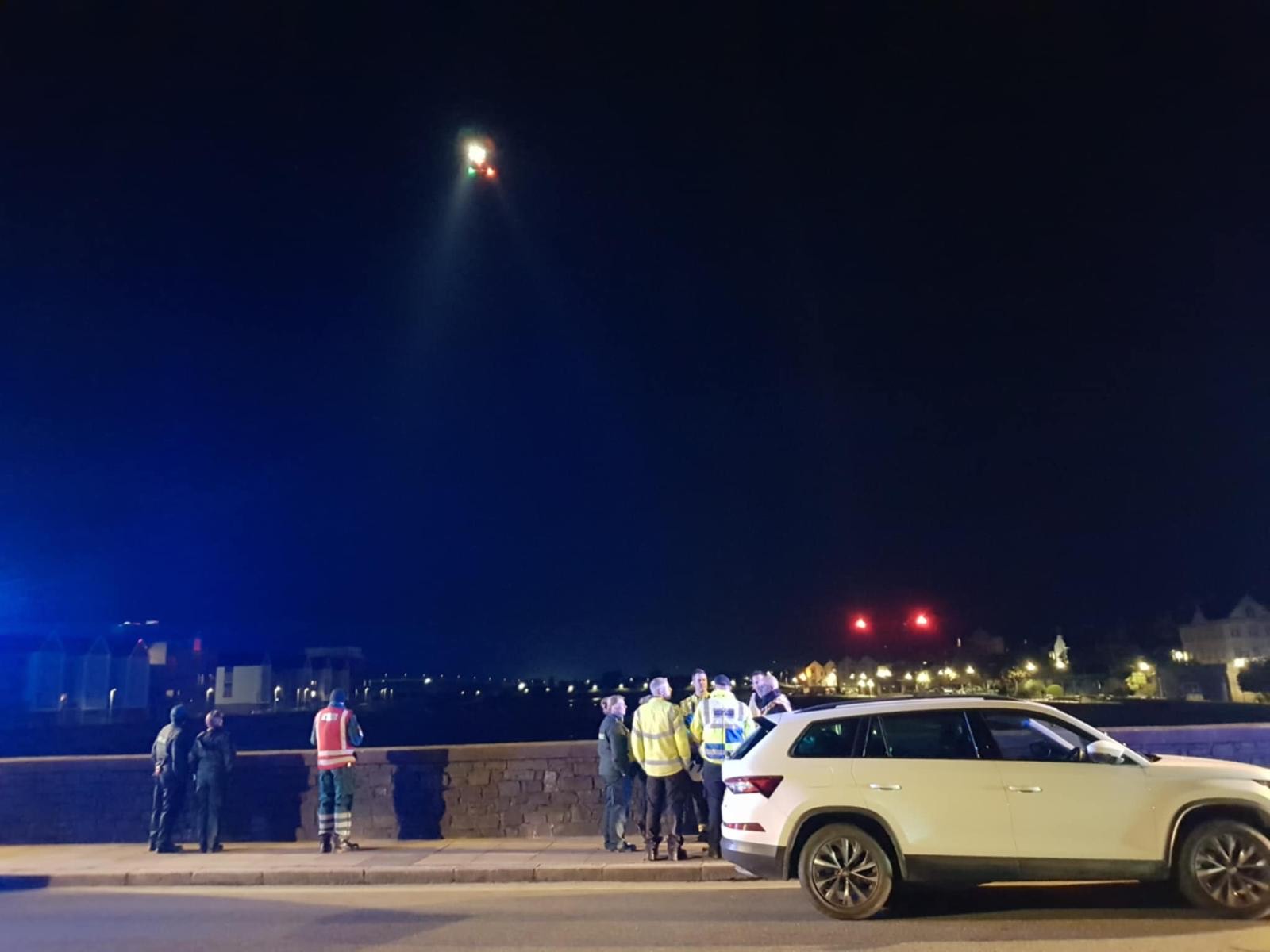 Hélicoptère en intervention
