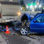 Accident mortel d’autobus près d’un café routier à Volgograd