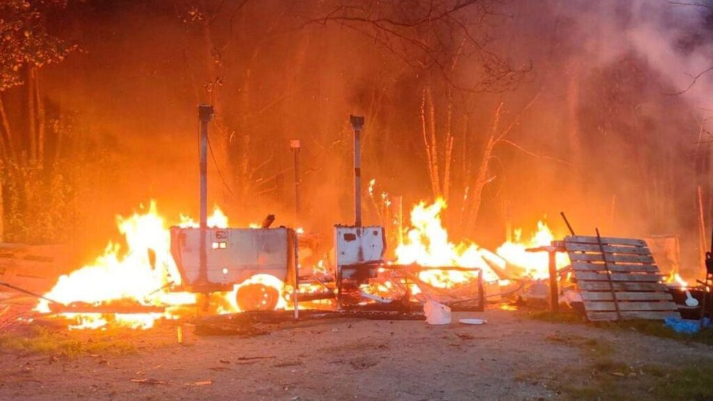 Incendie de Caravane à Tuia : Enquête de la Garde Civile