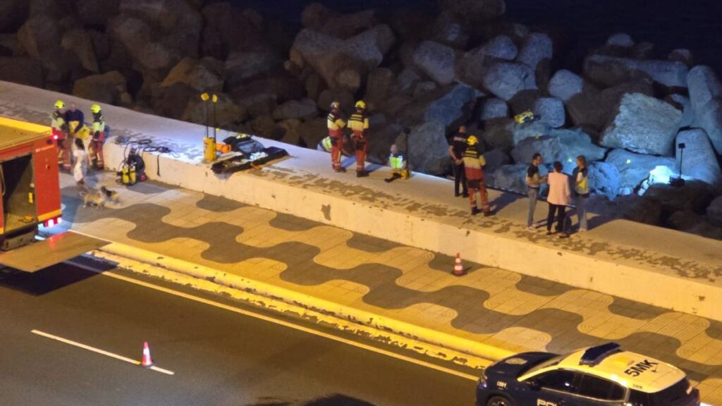 Découverte d’un corps d’homme sur l’Avenida Marítima
