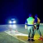 Accident avec une fourgonnette volée : un fugitif s’enflamme !
