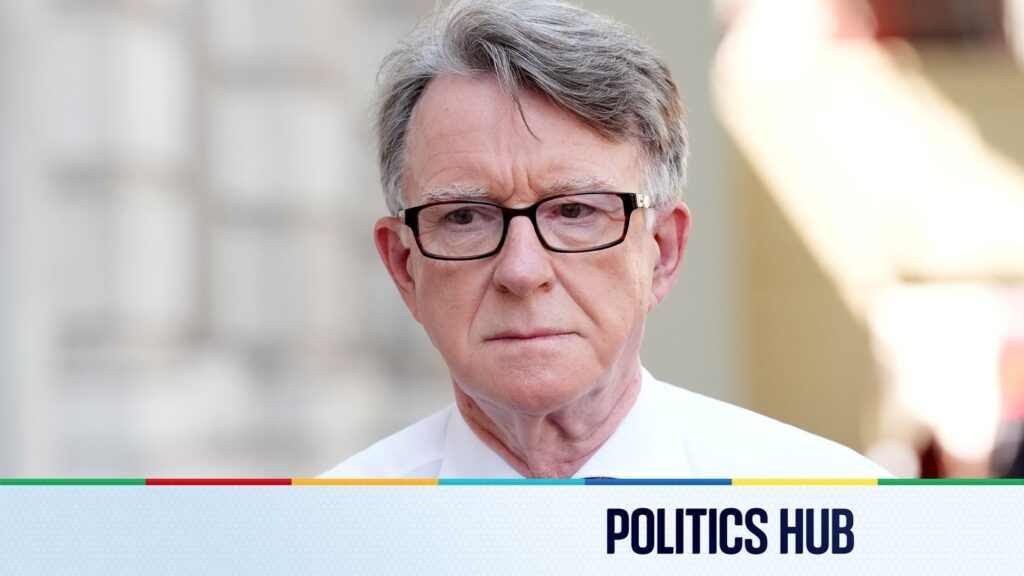 Politique : Sky News interroge Peter Mandelson sur ses liens avec Jeffrey Epstein