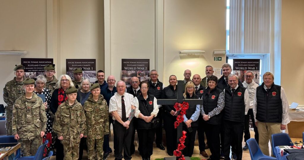 Célébration du Jour des Forces Armées dans un village de West Lothian