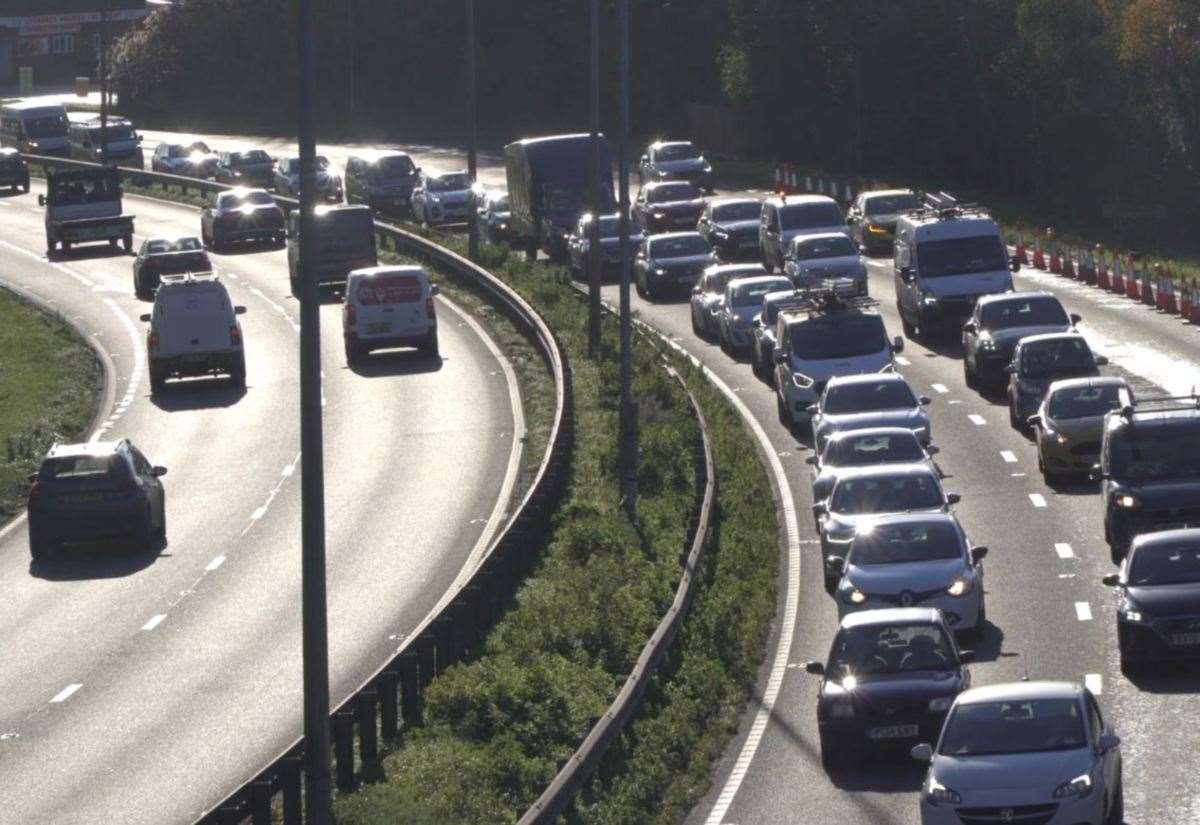 Fermetures nocturnes de voies sur l'A229 Blue Bell Hill et M2 vers Londres