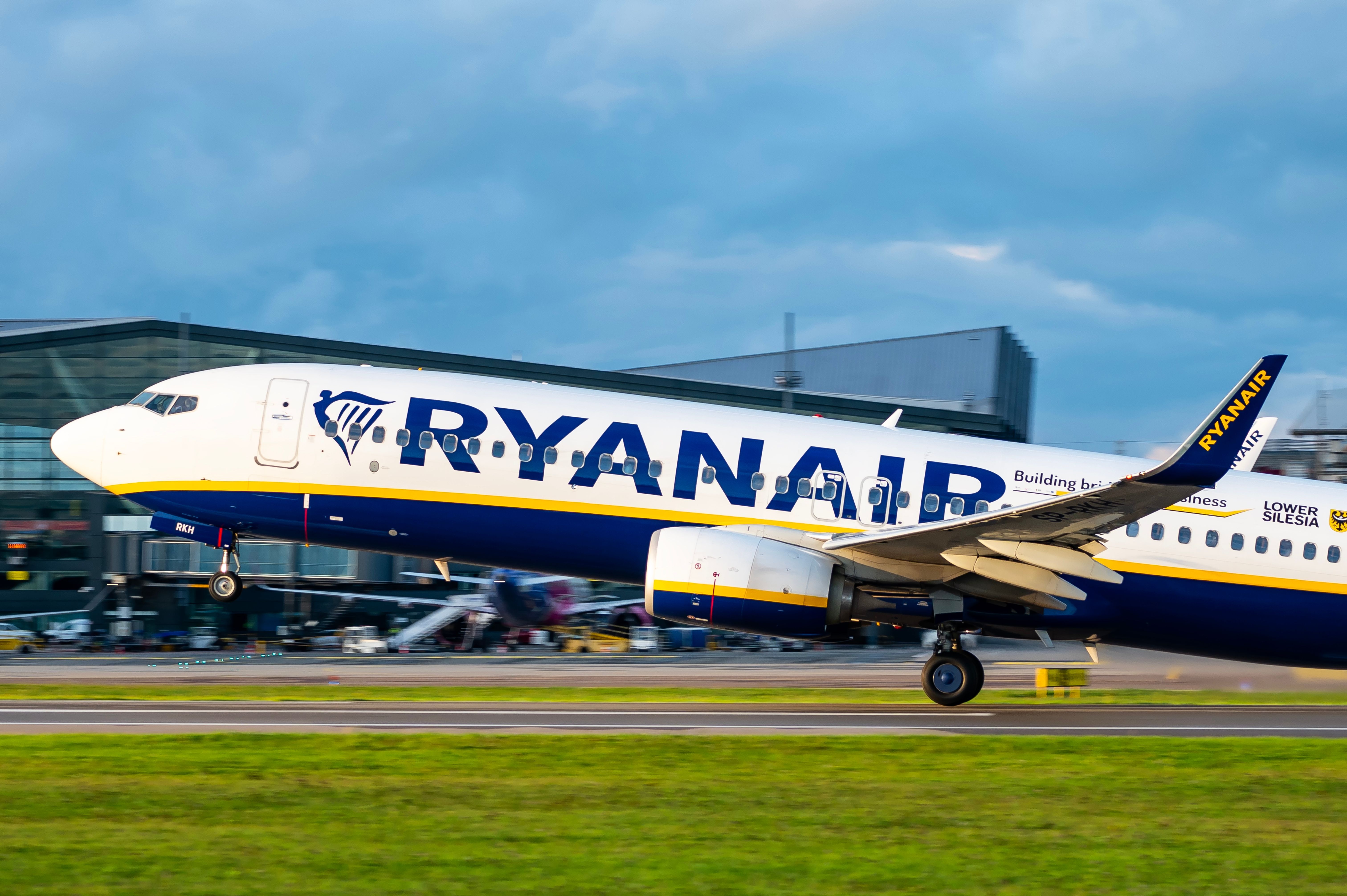 Détail d'un aéronef Ryanair