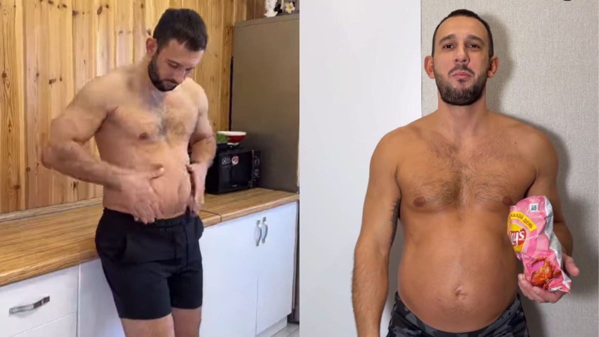Un coach sportif russe succombe à un défi junk food de 10 000 calories
