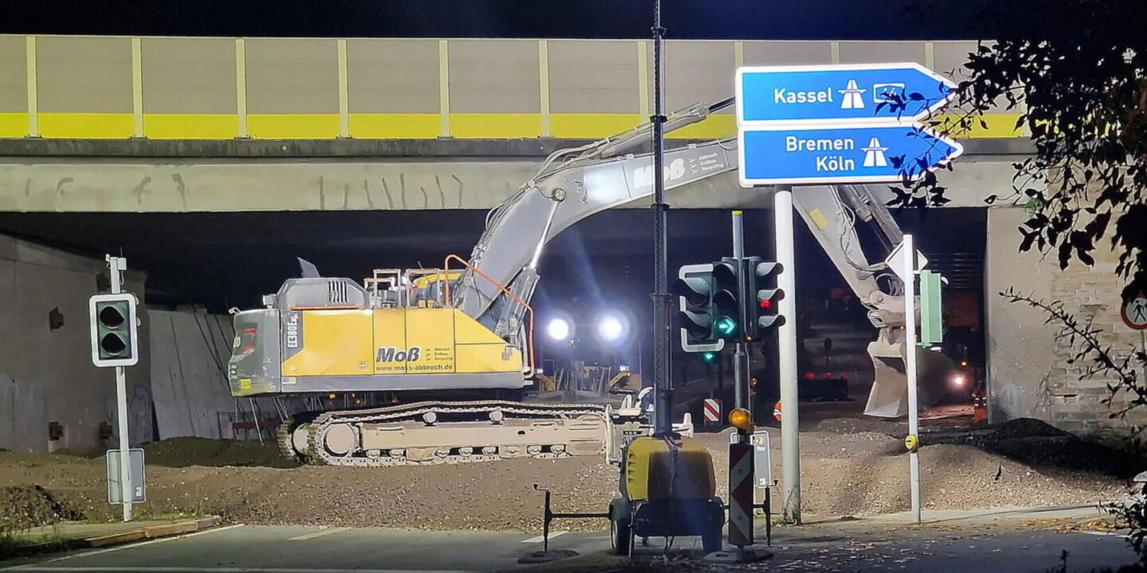 B1-Anschlussstelle en direction totalement fermée : Suivez le trafic en direct à Dortmund !