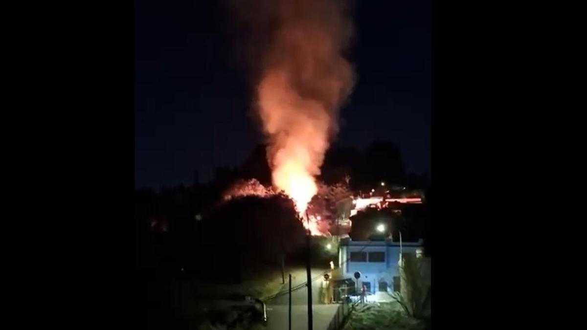 Incendie naissant à Valleseco : alerte dans une zone résidentielle