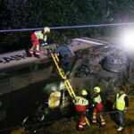 Accident en Galice : Un train de marchandises chargé d'acier déraille à As Neves