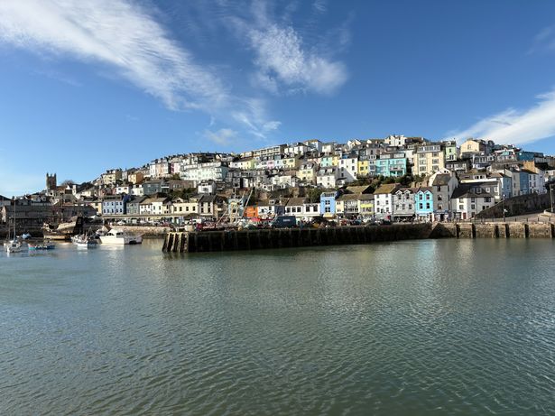 Brixham vue de la mer
