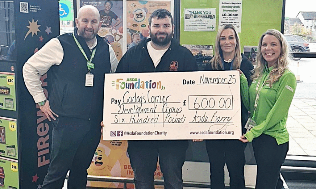 Don de générosité d'Asda pour une cause locale