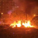 Incendie dans un bidonville à Barcelone : deux blessés et six maisons ravagées