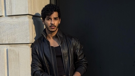 Ishaan Khatter lors d'un entraînement dynamique.