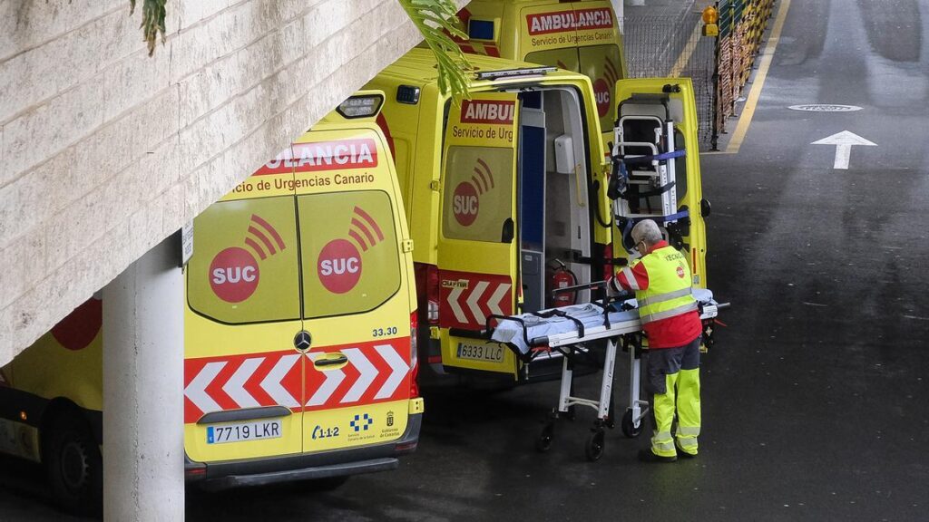 Mort tragique d'un motard à Gáldar après une collision avec un fourgon