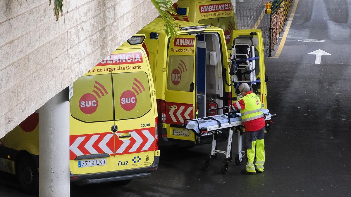 Mort tragique d'un motard à Gáldar après une collision avec un fourgon