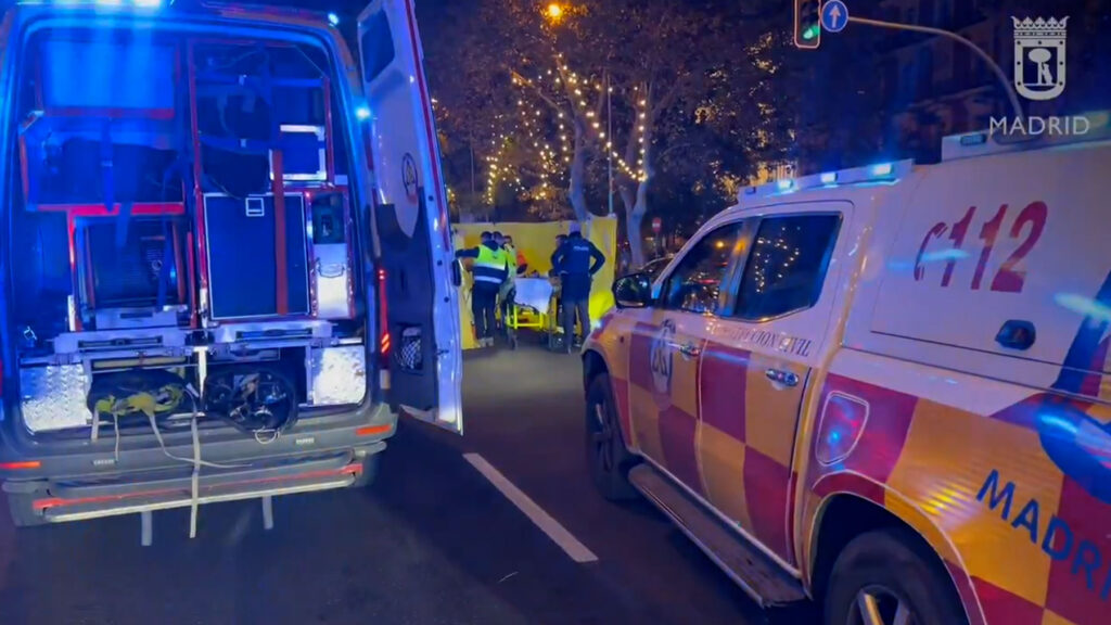 Tragédie nocturne : deux morts et un blessé grave dans trois accidents à Madrid
