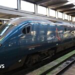 Train vide entre Manchester et Londres avec Avanti West Coast