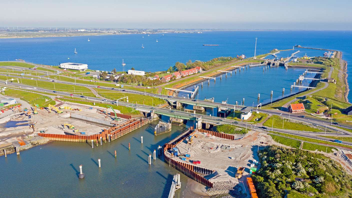 Kornwerderzand - entre l'IJsselmeer et la mer du Nord.